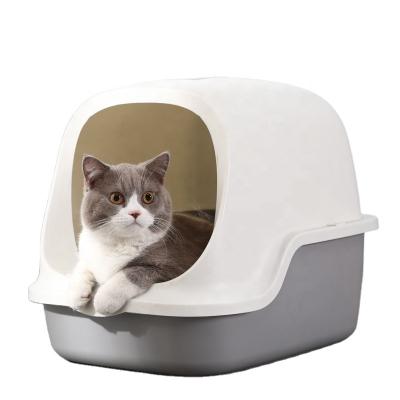 China Breathable All Seasons Cat Litter Box Pet Cages Comfortable Plastic Pet Bed Products Pet Ensures Dog Supplies for sale