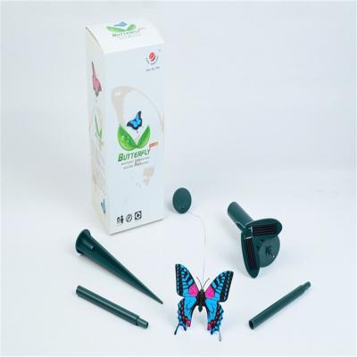 China ABS+PP+PVC Decoration Toys Simulation Butterfly Butterfly Hummingbird Electric Flying Solar Garden for sale