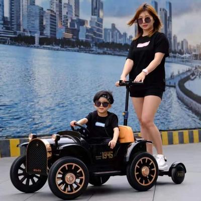 China Ride on Toy Children's Classic Electric Vehicle Four-Wheel Remote Control Car Boys and Girls Baby Children Play Station Adult Parent-child for sale