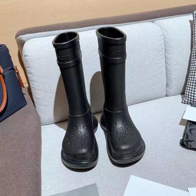 China Waterproof Dropshipping Shoes Hot Sale 1:1 Garden Shoe Clog Garden Platform Boots For Women Shoes Sandal Clogs Designer Boots for sale