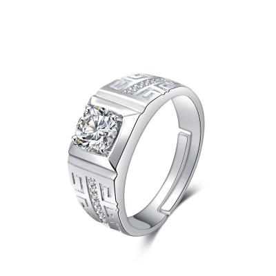 China High Quallity Plated Sterling Silver 925 Jewelry White Gold Plated Engagement Rings For Women Hot Sale Binders 5925 Silver Diamond Rings for sale