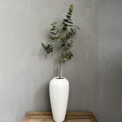 China Artificial Soft Green Fashional Greenery Eucalyptus Simulation Eucalyptus Leaf For Wedding Home Decor DIY Vase Party Flower Outdoor Wall for sale