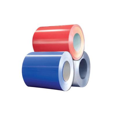 China Industry Ral 2021 Color Red And Blue Color Pre Painted Aluminum Coil for sale