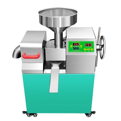 China Hotel Economic Edible Automatic Mustard Machine Press Frying Oil Small Black Peanut Seed and Efficient Oil Pressers Home Use for sale