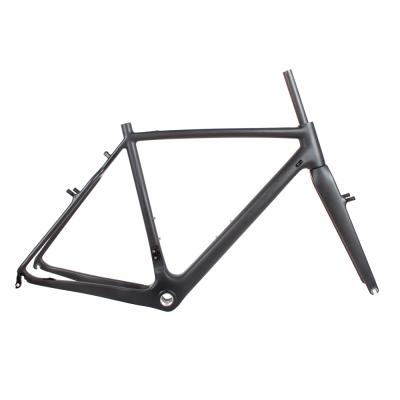 China Best selling cyclocross bikes Baolijia V brake carbon road bike frameset OEM cyclocross frame FM266 for sale