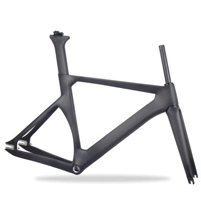 China Track Bikes Best Selling Cheap Chinese Fixed Gear Carbon Fiber Track Bike Frame TR011 for sale