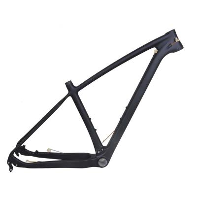 China QR and thru axle compatible wholesale design new plus 27.5 FM476 mountain bike carbon mtb frame for sale