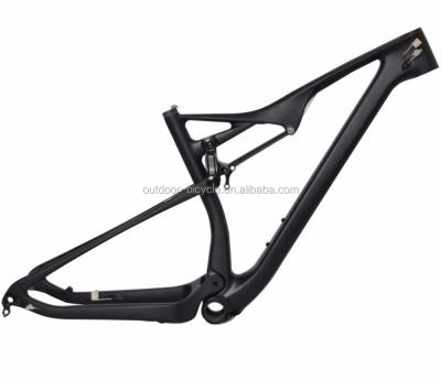 China 2018 New Arrival Mountain Bikes Carbon ENV MTB Frame 29er Thrust Disc Brake Thru Axle 148mm 29 Inch Plus Full Suspension Mountain Bikes for sale