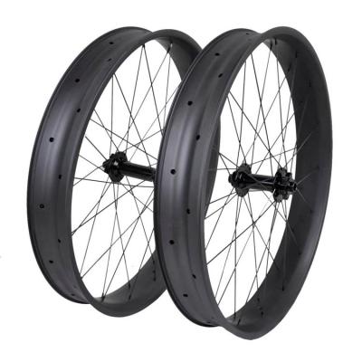 China Baolijia Width High Quality Carbon Fat Bike Wheels 80/100mm for sale