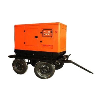 China 10KW, 12KW, 15KW, 20KW, 25KW Permanent Magnet Dieselt Type Neodymium Trailer Mounted Generator GF10SJ/MC for sale