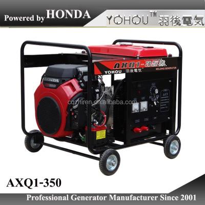 China For Main Gasoline Motorized Welding Generator With Honda Engine for sale