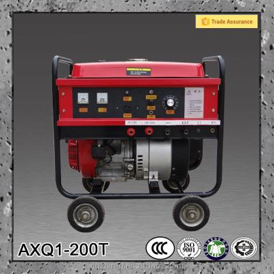 China For pipeline Gasoline DC 220V 200A arc welding machine miller Indonesia for sale