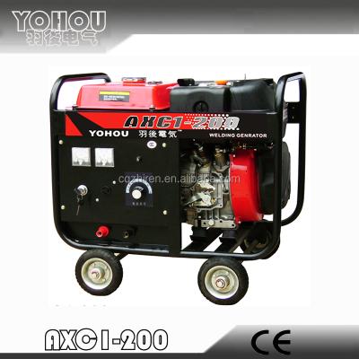 China For pipeline diesel engine welding machine and generator for Italy for sale