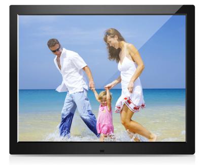 China Ultrathin HD Portable Electronic Picture Frame 15 Inch With HDMI AV Input for sale