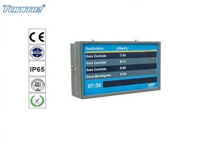 China Painéis LCD da entrada do aeroporto/estação de comboio grandes 65 polegadas para anunciar à venda