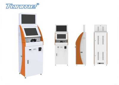 China Multi Functional Self Service Kiosk , Kiosk Payment Machine With Metal Keyboard 2D Scan for sale