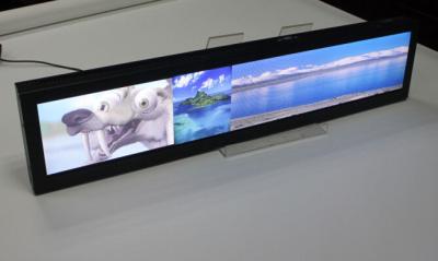 China pantalla de visualización partida de 37,2 pulgadas para hacer publicidad de alto Brihtness 700nits en venta