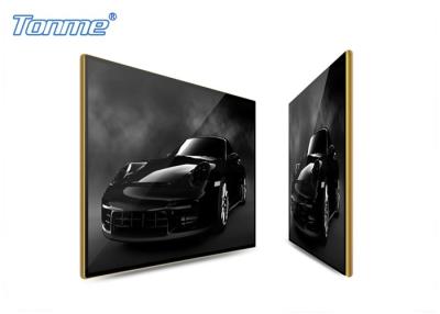 China Ultra Slim Indoor Golden Wall Mounted Digital Signage High Definition 32 Inch for sale