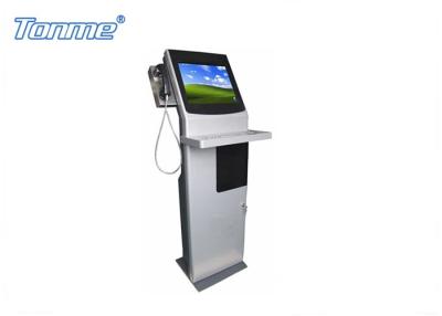 China Multifunction Bill Payment Self Service Kiosk Cash / Card ATM Lobby Kiosk For Phone Recharge for sale