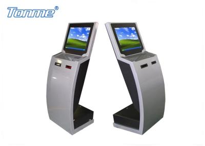 China Indoor Payment Self Service Banking Kiosk ATM with Receipt Printer , Card Reader for sale