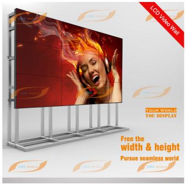 China LG Multi Screen Display Wall 49 Inch 3 X 3 LCD Video Wall for Advertisement for sale