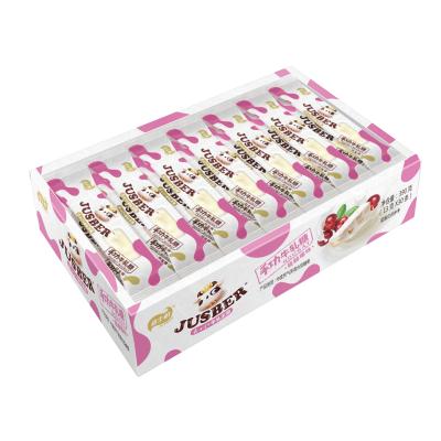 China Natural hand made cranberry nougat candy for sale