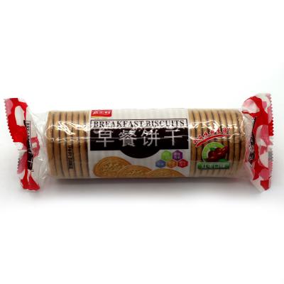 China Natural Taste Round High Quality Delicious Breakfast Cookie Red Dates Lunch Cookies for sale