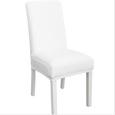 China Wholesale Durable Super Soft 100 High Elasticity Hotel White Chair Covers for sale