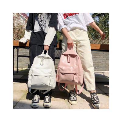 China Custom Luxury School Anti-theft Mini Shoulder Travel Logo PU Backpack Bag Trendy Casual Leather Women for sale