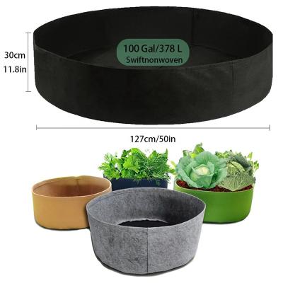 China BSCI 100 Gallon Flower Pot Outdoor Raised Grow Vegetable Bed for sale