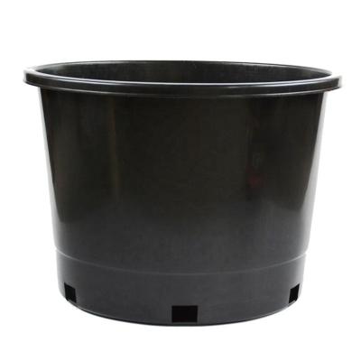 China Premium American Style Plastic Flower Pot 10 Gallon Garden Pots 15 Gallon Grow Round Plastic Flower Pots Round Plastic Tree Grow Pots Planters for sale