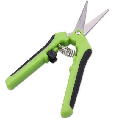 China Cordless Pruner Garden Shears Flower Trimmer Shears Garden Bypass Handle Pruner Plants Anti-Slip Small Scissors for sale