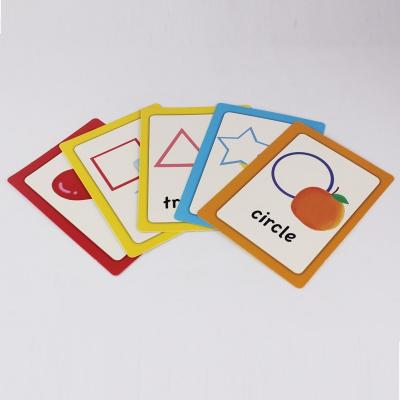 China Fashionable Eco-Friendly Custom Educational Instant English Studying Game Card Printing for sale