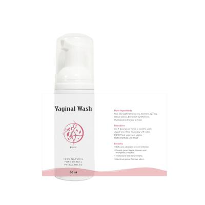 China Daily Hygiene Personal Care Product Female Female Care Herbal Yoni Douche Washing Vaginal Foam Wash for sale