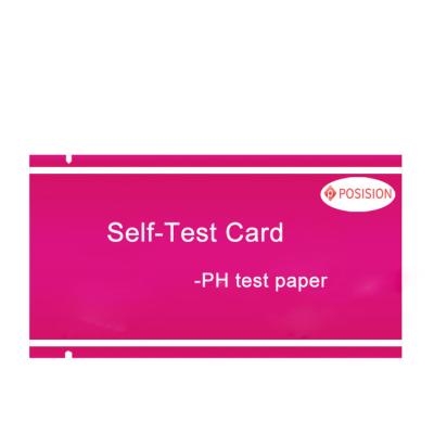 China 2020 Vaginal Inflmmation Posision Home Use Bv Vaginal Ph Test Kit Strip PH Test for sale