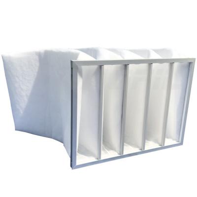 China Pre-Filter Bag For Spray Booth, Aluminum or Galvanized Steel Frame, 45% & 65% Efficiency Available for sale