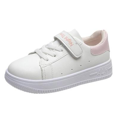 China 2023 upper boys and girls of the new style low skate white shoes children's sports shoes small shoes 26-37 for sale