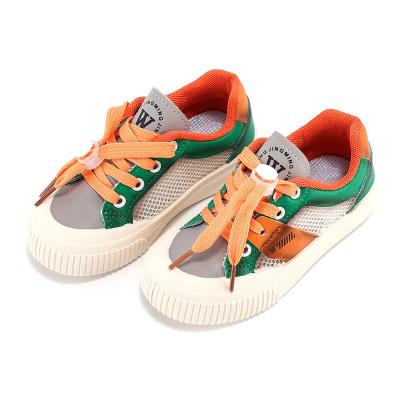 China 2023 New Wholesale Children Walking Soft Sole Breathable Casual Sneakers Kids Running Shoes KID-015 for sale