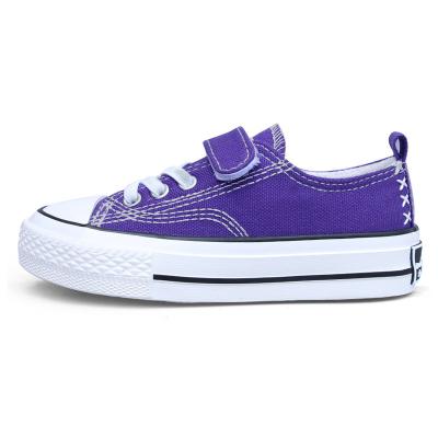 China Wholesale Boys Kids Girls School Casual Walking Sneakers Unique Soft Canvas Fashionable Kids Sports Shoes KID-020 for sale