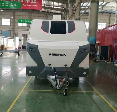 China High quality mini travel trailer china rv caravan for camping for sale