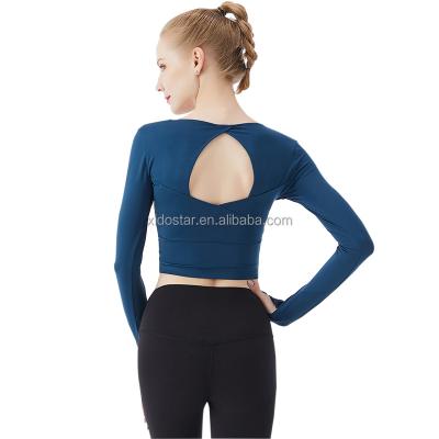 China INS One Piece Yoga Suit Sports Bra Rise Breathable Fashion Style New Style Top Quick Drying Suit Gym Long Sleeve for sale