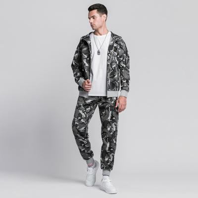 China Street Wear Anti Breathable Camouflage Pill Tracksuit Athleisure Activewear Sports Jogging Suits Men for sale