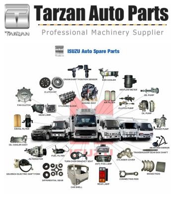 China Heavy Duty Machinery All Auto Parts Spare Parts Truck Parts For ISUZU Truck for sale