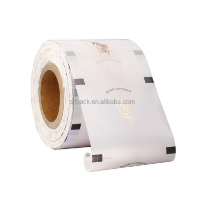 China Moisture Proof Custom Logo Plastic Clear Sealing Films Paper Roll Films for Cups Sealing Cover for sale