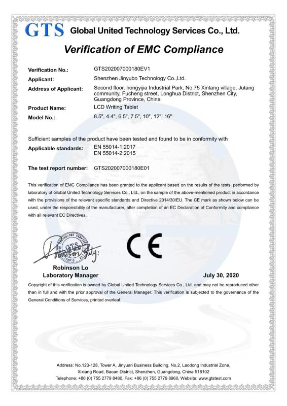 CE - Shenzhen Baitejia Trading Co., Ltd.