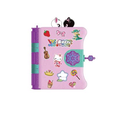 China Children's Educational Toys Children's Magic Diary Multiple Surprise Fun Open Game Bedroom Stationery Set Girl Gifts Toys for sale