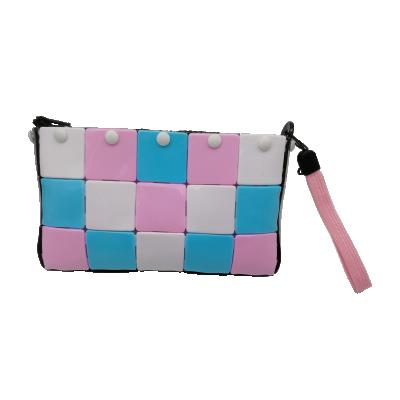 China Diagonal Handbag Diy Handbag Girls Kid Diagonal Bags Weaving Puzzles Children Princess Educational Toy Material Package K1 for sale