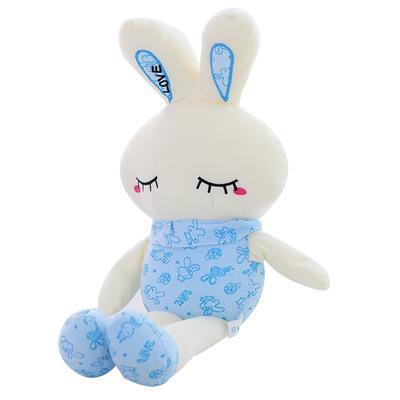 China Glowing Pillow Plush Doll 75CM/100CM Led Luminous Music Stuffed Rabbit Doll Glowing Christmas New Year Birthday Gift For Kid Girlfriend K1 for sale