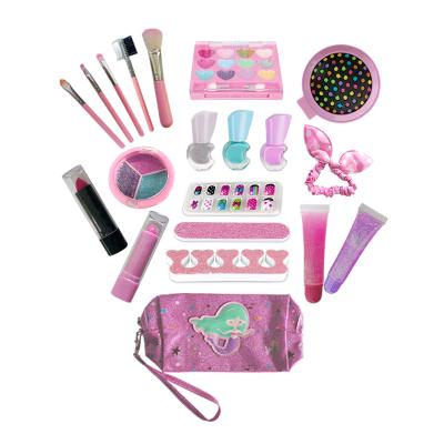 China Play Toy Makeup Set Girls Makeup Set Princess Cosmetics Bags Make Up Set Kids Pretend Play Make Up Toys Kids Nail Polish Lipstick Eyeshadow Toys for sale