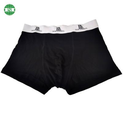 China High Quality Logo Breathable Custom Underwear 5% Male Short Bamboo 95% Spandex Boxer For Men for sale